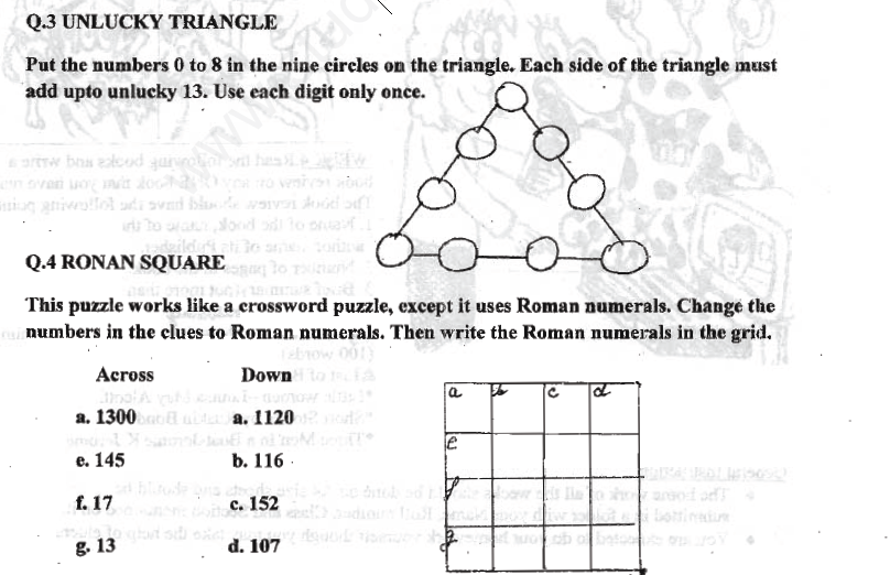 Cbse Class 6 Mathematics Revision Assignment 1